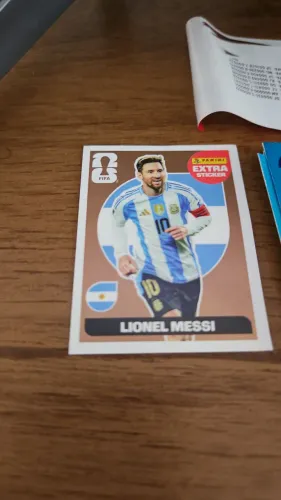Figurinha Messi Bronze 