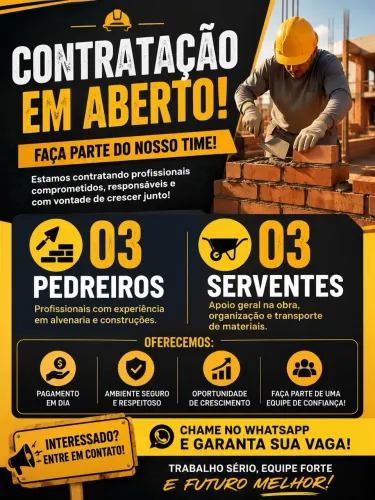 Contratação CLT - Igarata/Jacarei