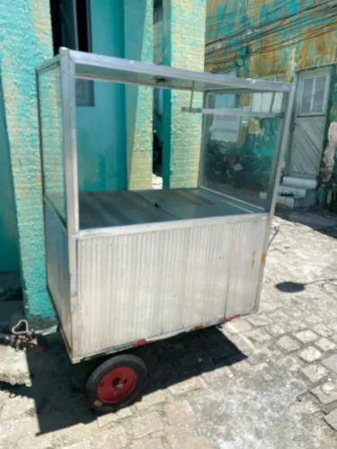 Carrinho Ambulante Expositor - Ideal para Montar seu Negócio