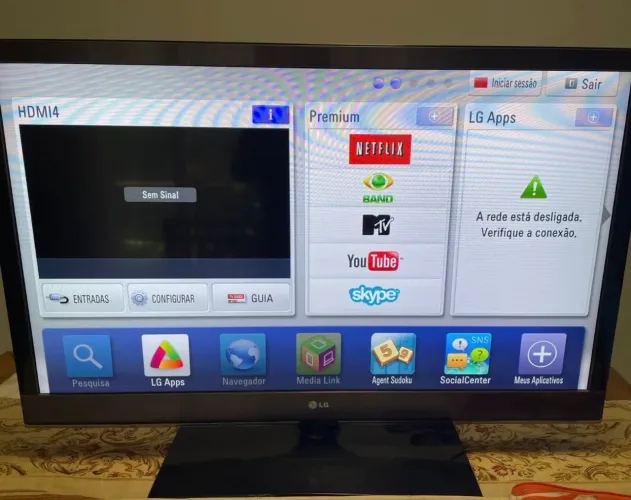 TV LED LG 47 Polegadas sem defeitos super conservada