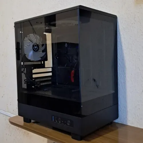 Gabinete Aigo DarkFlash DB330M + 3 Ventoinhas RGB