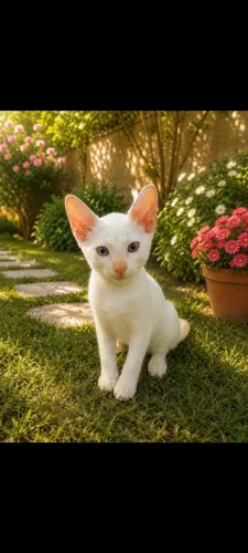 Adoção de linda gatinha de 2 meses carinhosa.