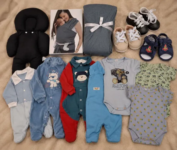 Kit bebê menino