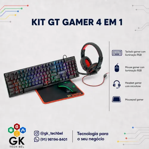 Kit Gamer 4 em 1 (entrega gratis)