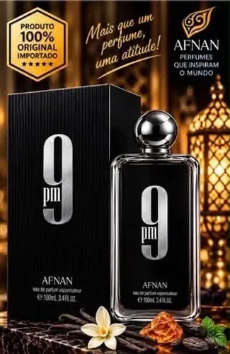 Perfume AFNAN 9 PM - EAU DE PARFUM 100ML