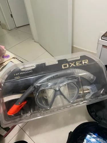 Kit Mergulho Oxer Pró M243S Original Na Embalagem - Tamanho Único
