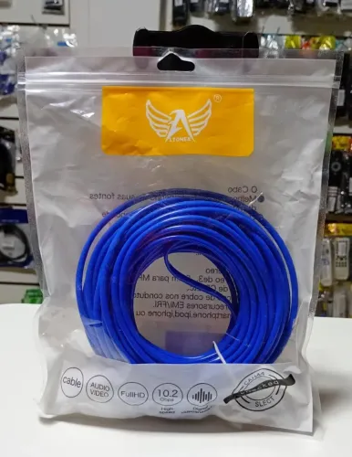 Cabo de Rede Clipado 15 Metros RJ45 - Novo - Ditudo Tech e Variedades
