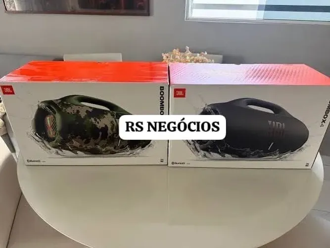 Bombox 4 , Preta, Nova Lacrada + NF (Até 12x)