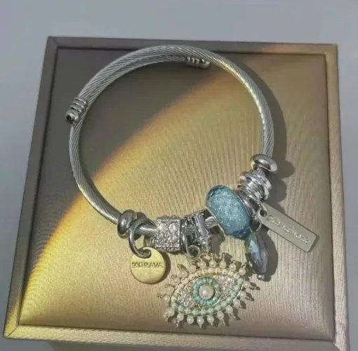 pulseira prata 925 pandora anti olhado olho grego vivara morana bracelete berloque charm