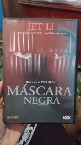 DVD original máscara negra jet li.