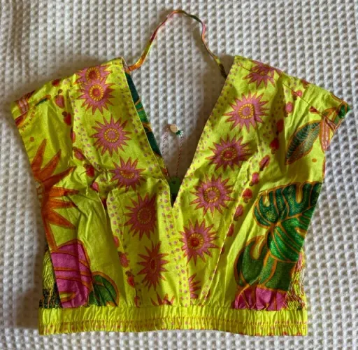 Cropped FARM Original Estampado Tam. M