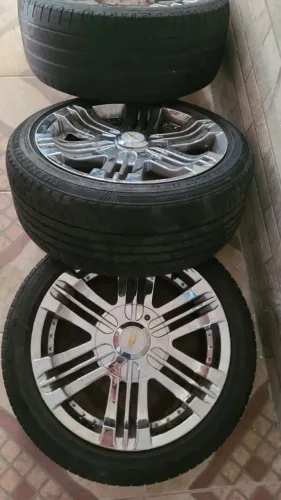 Roda cromada aro 17