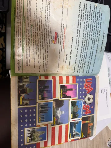 Álbum copa 94 usado