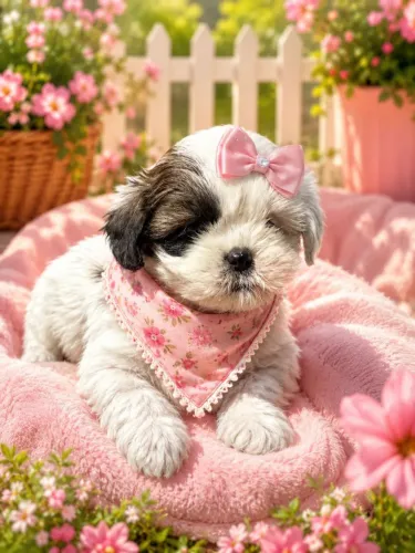 Filhote de lhasa apso femea 