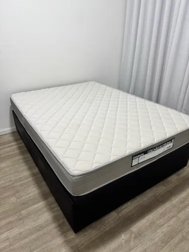 Cama baú casal com colchão