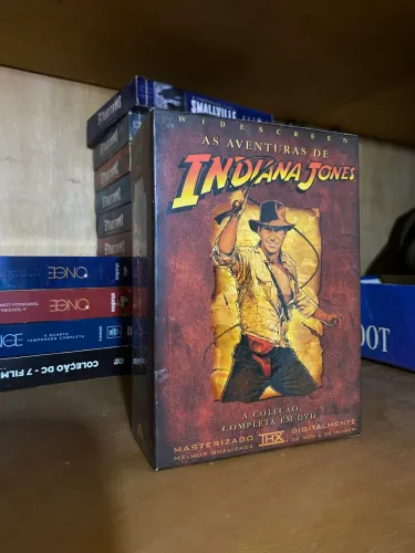 BOX DVD Indiana Jones e Superman