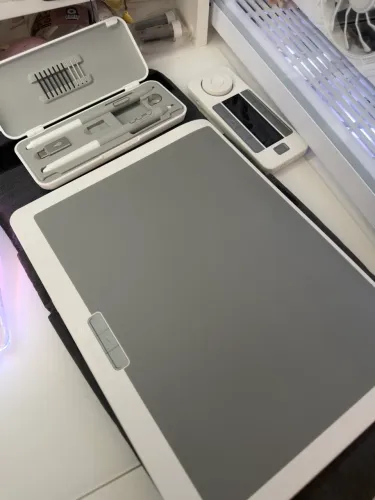 Mesa Digitalizadora Xencelabs Bundle Pen Table Medio SE, Com Caneta, 5.8", Branco