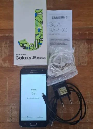 Samsung Galaxy J5 Prime 32GB funcionando normalmente 
