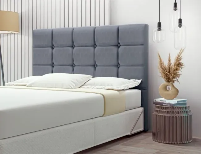 Cabeceira Cama Box casal com captone - Entrega grátis