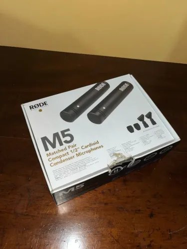 Microfone Condensador - RODE M5 (Par)