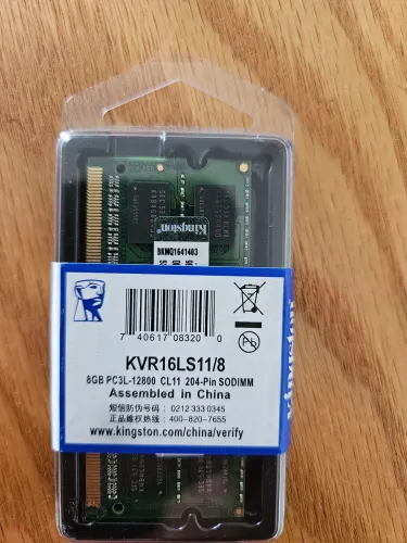 Memória DDR3 notebook Kingston 