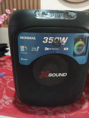Som Mondial 350w usado em ótimo estado de conservação