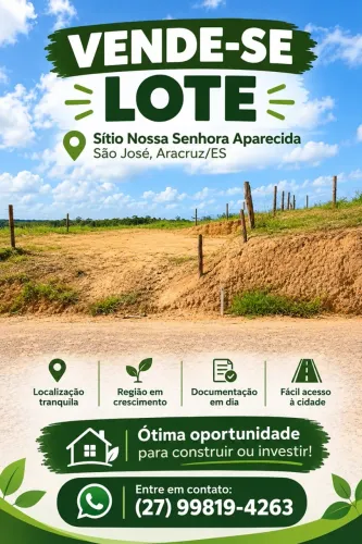 Lote em Jacupemba/ Aracruz-ES