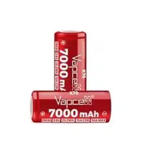 2 Bateria vapcell k70 26650 original, 7000mah