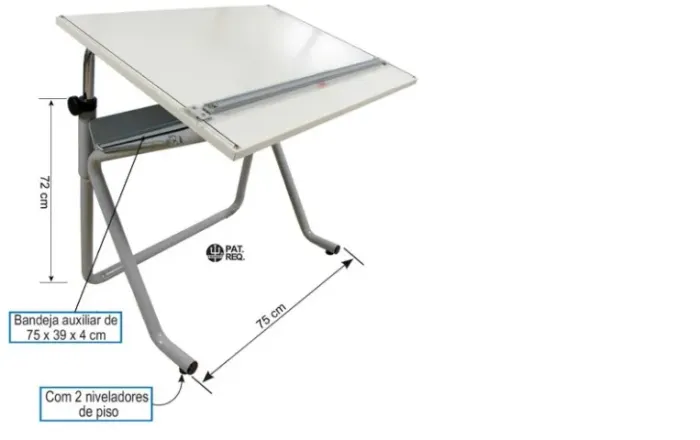 Cavalete para desenho Trident