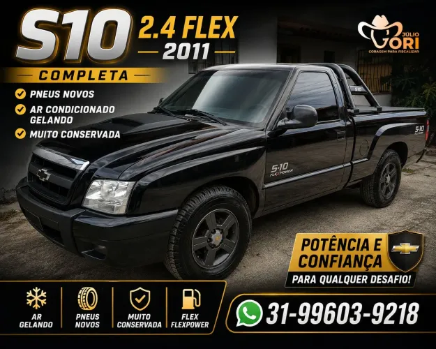 Chevrolet S10 P-up Advantage 2.4 MPFI F.power CS 2011