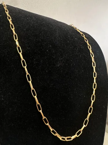 Corrente de ouro 14.76g 18k procedência garantia eterna