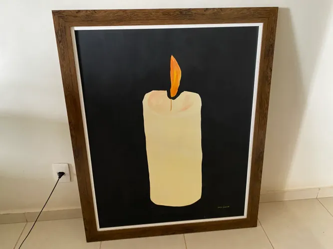 Quadro com moldura