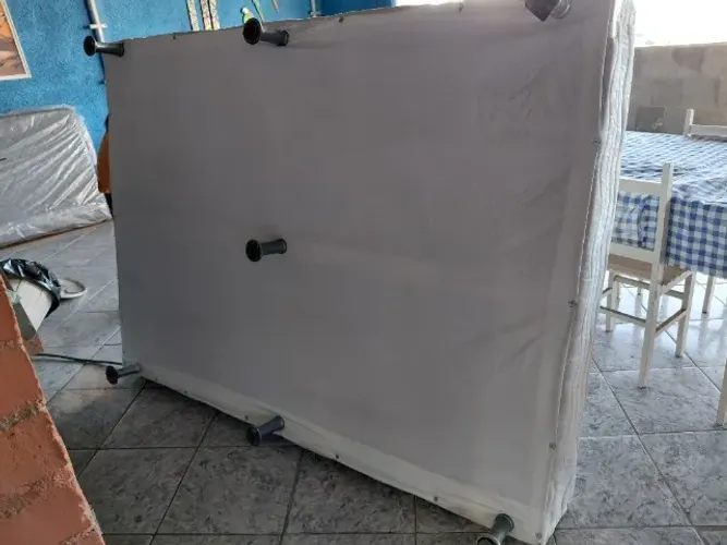 Cama box casal sem o colchão