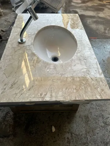 Pia travertino 90x55