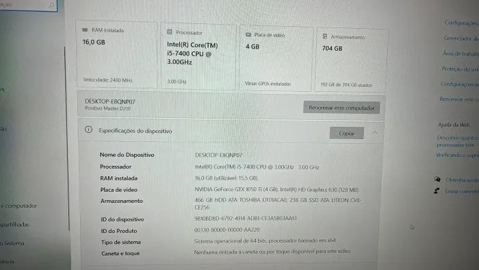 Pc gamer barato Alto desempenho 