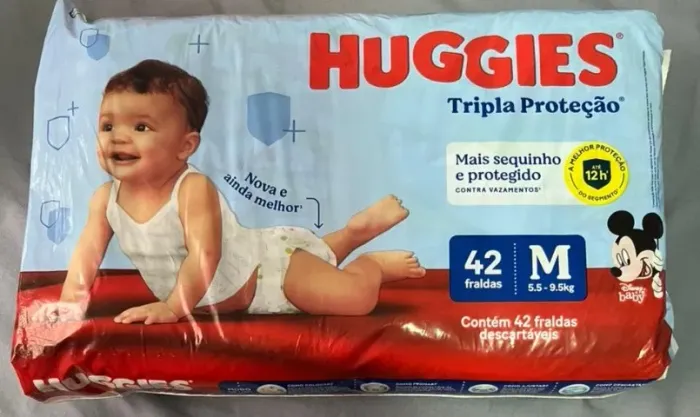 Fralda Descartavel Huggies Tripla Proteção