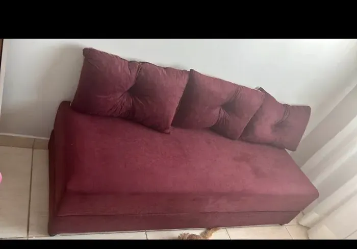 Sofá que se transforma em cama