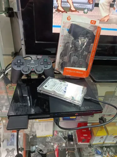 PS2 2 controles HDMI 72 jogos de brinde e HD confira este game completo de verd
