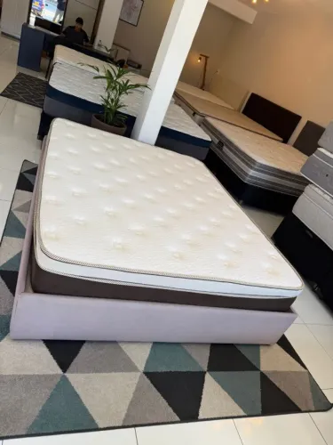 Cama box QUEEN SEMINOVA TOP - Entrego! 