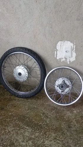 RODA TRASEIRA E DIANTEIRA POP 110i
