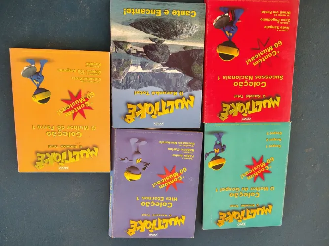 Multiokê 5 coleções 