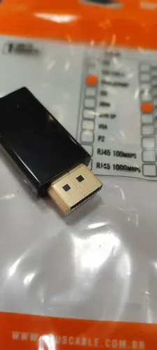 Adaptador Displayport macho para Hdmi fêmea