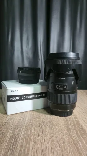 Kit Lente Sigma 18-35mm f/1.8 Art (Canon EF) + Adaptador Sigma MC-11 (Para Sony E)