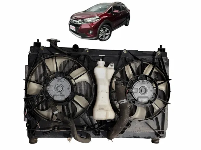 Conjunto kit Radiador Wr-v 1.5 Flex 2017 a 2021
