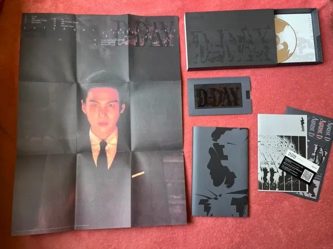 álbum DDay Yoongi Agust D BTS versão 1