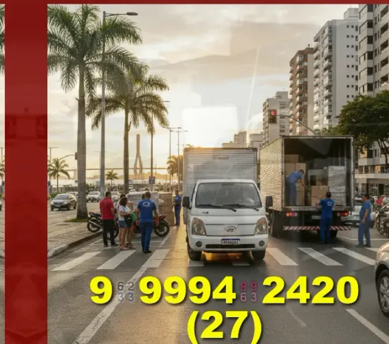 Frete para Jardim da Penha, Vila Rubim e Praia do Canto! Entre em contato!