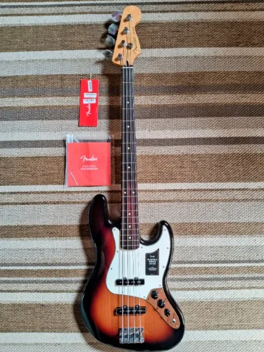 Baixo Fender jazz bass player 2 novo. Nunca usado!