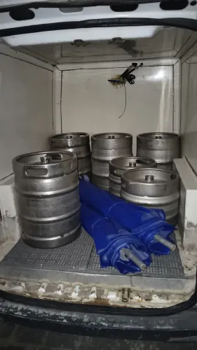 Barris de chopp de 50 e 30 litros