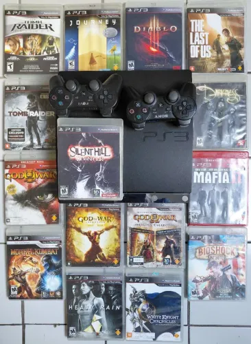 PS3 COM 16 JOGOS EXTRAORDINÁRIOS