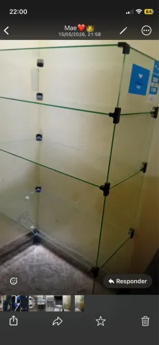 Bancada de vidro vendo ou troco